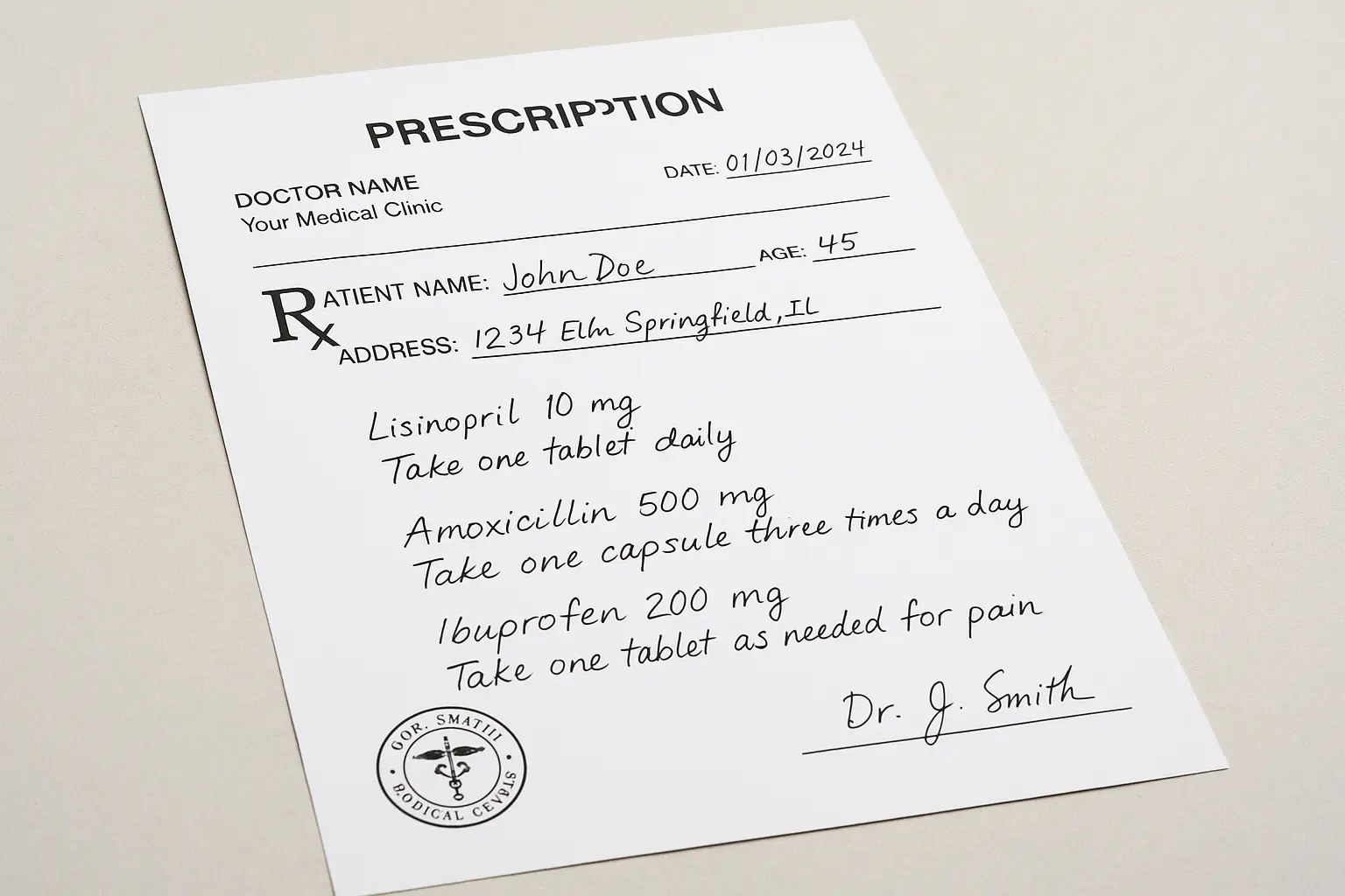 Prescription Image Preview